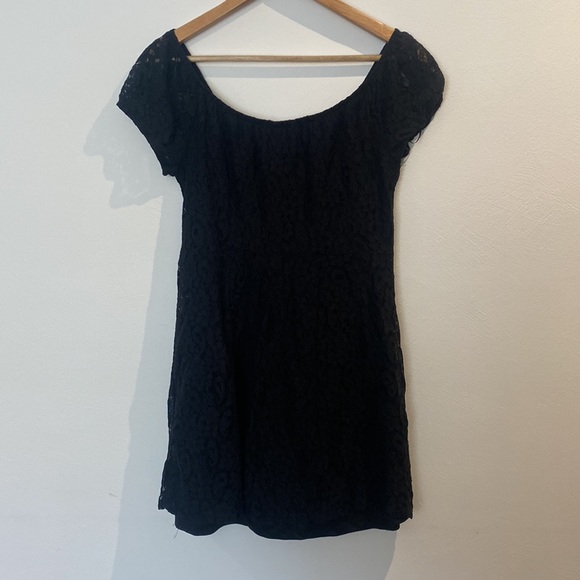 Jay Jays - Black lace button up Dress - Size 12 - Picture 5 of 6